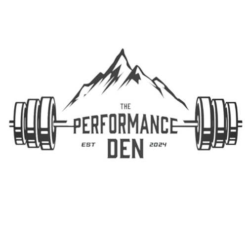 The Performance Den Logo Black